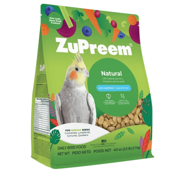 ZuPreem ZuPreem Natural Bird Food, Medium