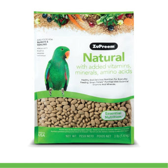 ZuPreem ZuPreem Natural Bird Food, Parrots & Conures