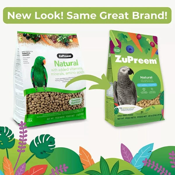 ZuPreem ZuPreem Natural Bird Food, Parrots & Conures