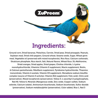ZuPreem ZuPreem Pure Fun Bird Food, Large