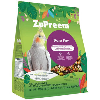 ZuPreem ZuPreem Pure Fun Bird Food, Medium