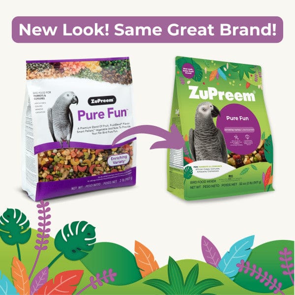 ZuPreem ZuPreem Pure Fun Bird Food, Parrots & Conures