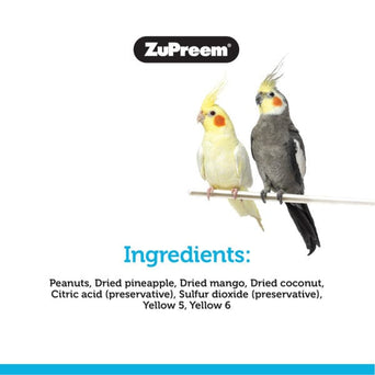 ZuPreem ZuPreem Real Rewards Tropical Mix Bird Treats, Medium