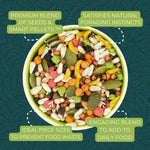 ZuPreem ZuPreem Sensible Seed Bird Food, Large