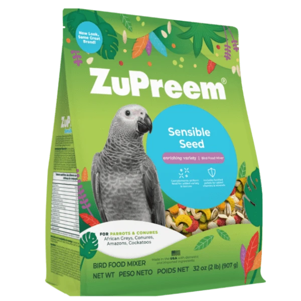 ZuPreem ZuPreem Sensible Seed Bird Food, Parrots & Conures