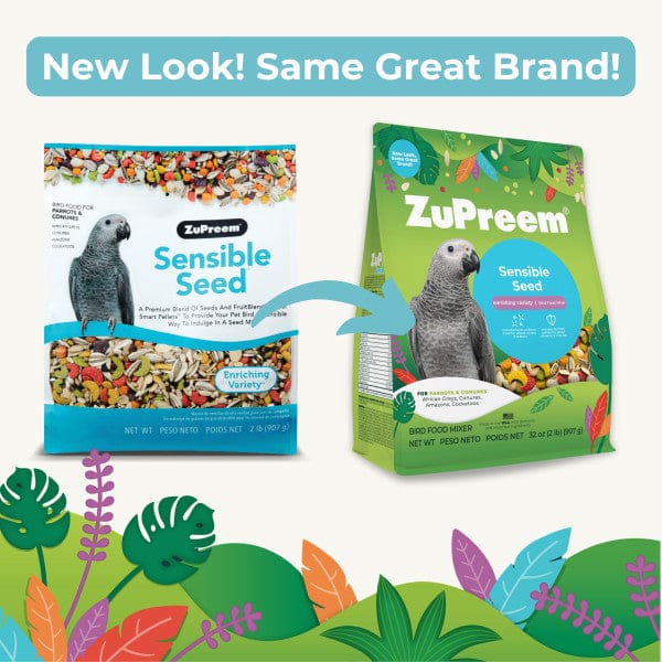 ZuPreem ZuPreem Sensible Seed Bird Food, Parrots & Conures