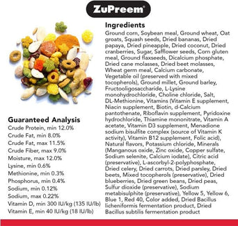 ZuPreem ZuPreem Smart Selects Bird Food, Large