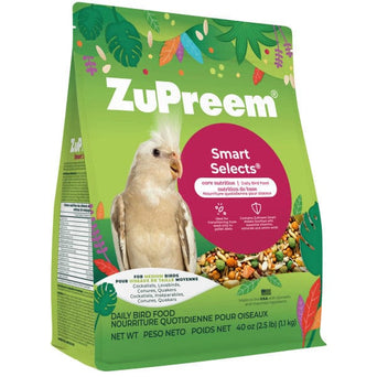 ZuPreem ZuPreem Smart Selects Bird Food, Medium