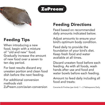 ZuPreem ZuPreem Smart Selects Bird Food, Very Small