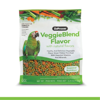 ZuPreem ZuPreem VeggieBlend Bird Food, Parrots & Conures